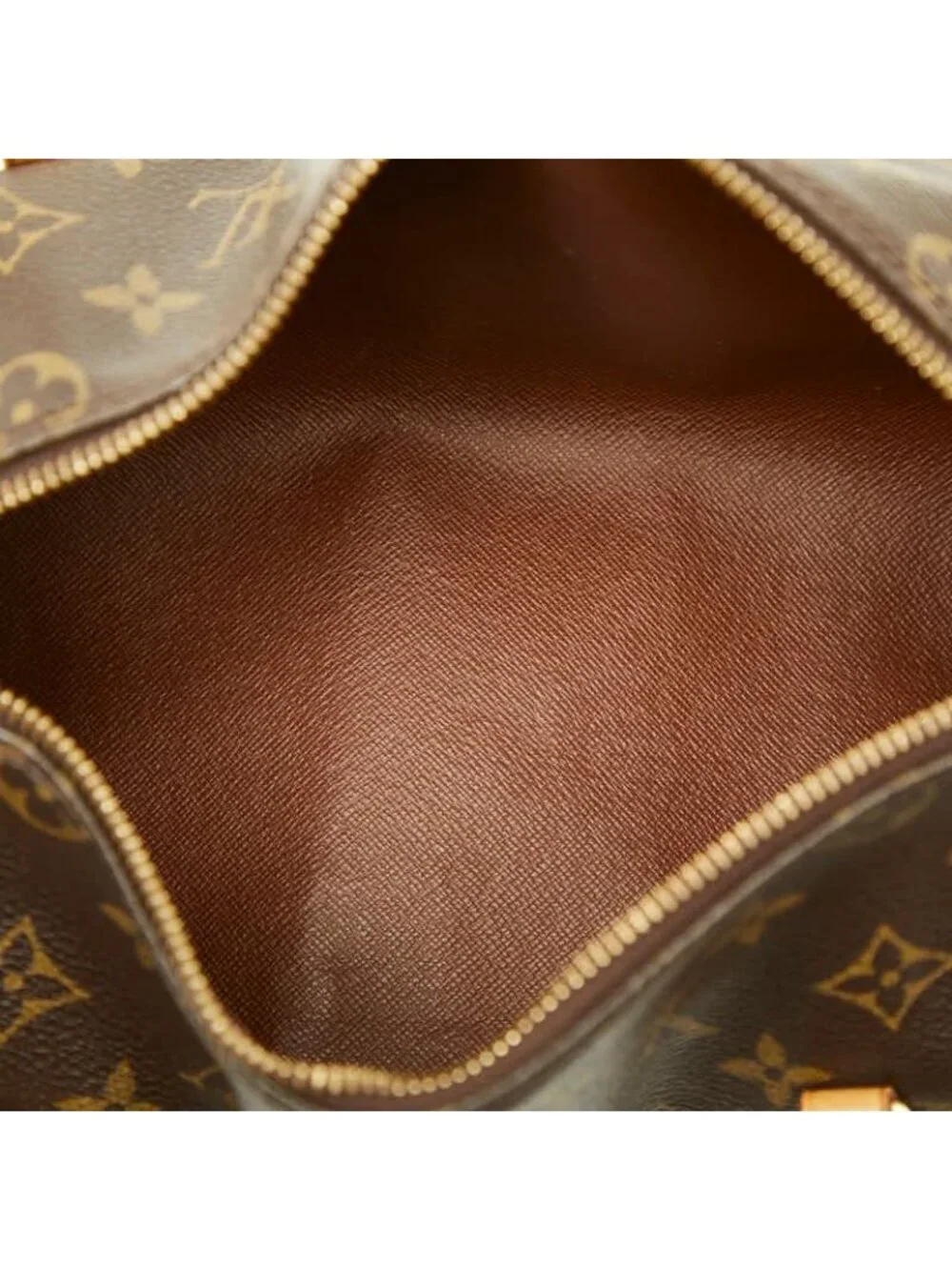 Louis Vuitton Monogram Papillon 26 Handbag Brown Leather
